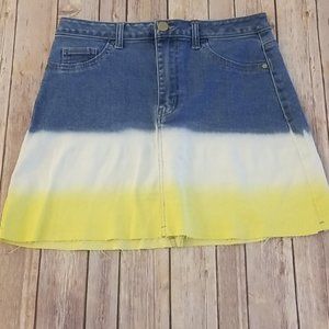 WILD FABLE DENIM SKIRT SZ 8 NWOT